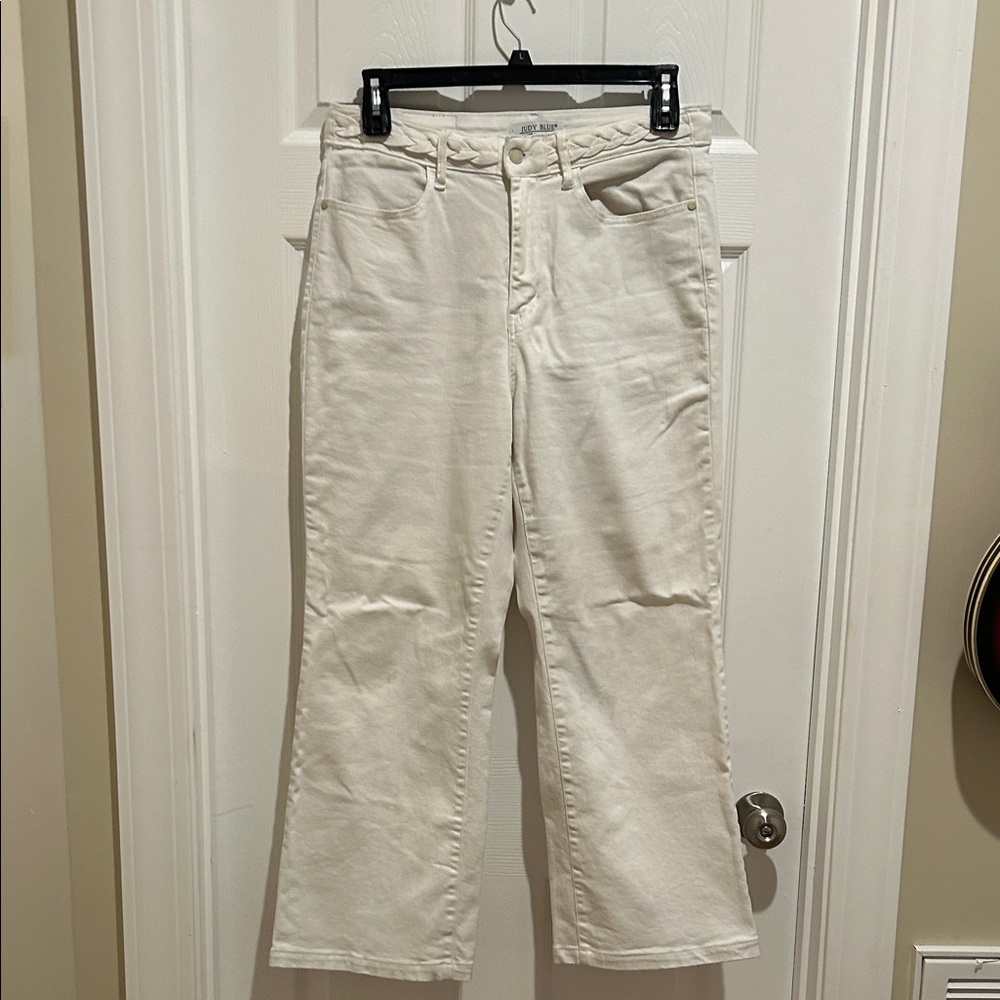 Judy Blue Cream Flare Women's Jeans